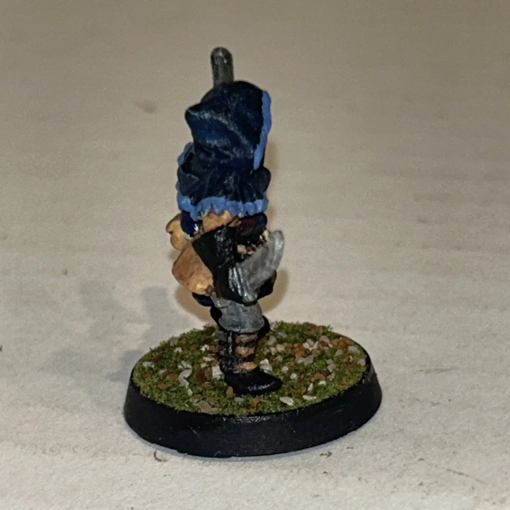 Ral Partha Warhammer Metal Painted‎ Miniature Cawdor Leader Soldier With Gun